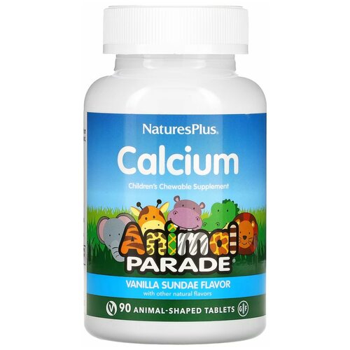 Nature's Plus Animal Parade Calcium Chewable, 90 таб. фото