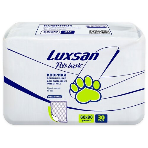 Для собак Luxsan Pets Basic 29 см 30 шт. 29 см синий фото