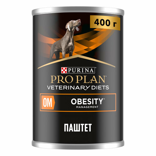 Влажный корм для собак Pro Plan Veterinary Diets Obesity Management при ожирении  400 г фото