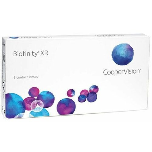 Контактные линзы CooperVision Biofinity XR, 3 шт., R 8,6, D +11, прозрачный, 1 уп. фото