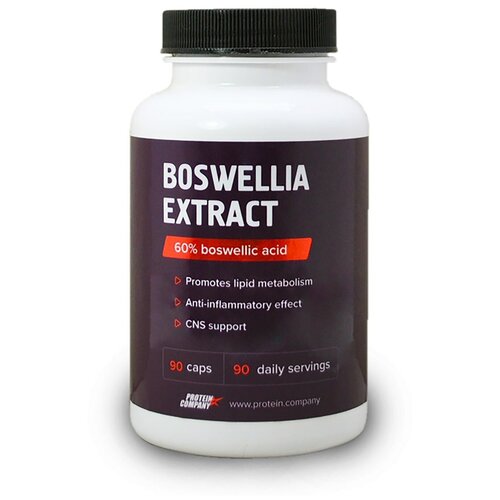 Капсулы PROTEIN.COMPANY Boswellia extract Экстракт босвеллии, 90 г, 250 мл, 90 шт. фото