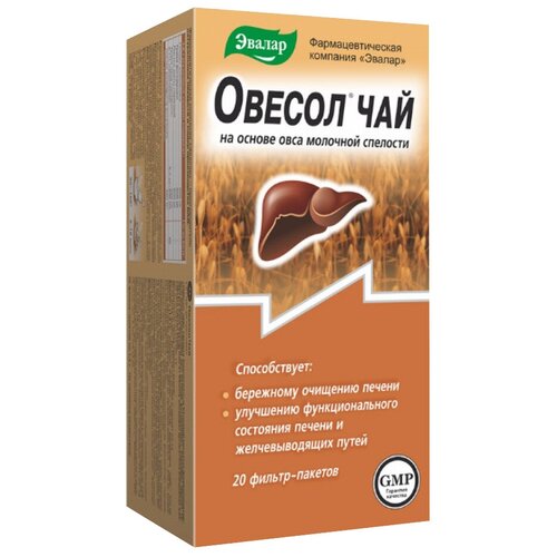 фото Эвалар чай Овесол ф/п, 1.5 г, 20 шт., купить за 269 руб онлайн