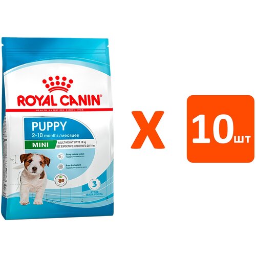 ROYAL CANIN MINI PUPPY для щенков маленьких пород (0,8 кг х 10 шт) фото