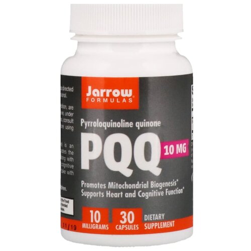 Капсулы Jarrow Formulas PQQ (пирролохинолинхинон), 30 г, 10 мг, 30 шт. фото