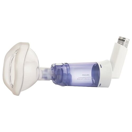 Спейсер Philips Respironics OptiChamber Diamond HH1331/00 (1109094), фиолетовый/белый фото