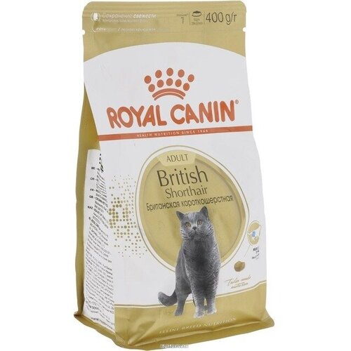 Royal Canin British Shorthair сухой корм для британских короткошерстных кошек, 400 г фото