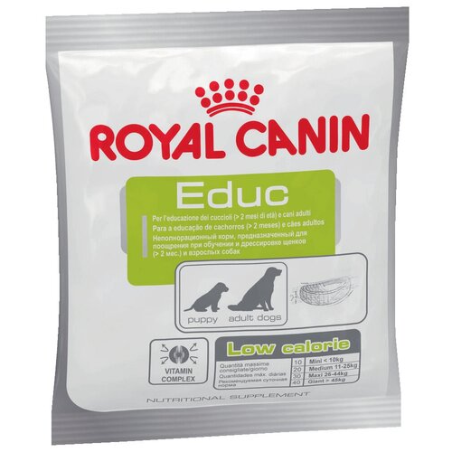 Лакомство для собак Royal Canin Educ для дрессировки щенков и взрослых собак, 50 г фото