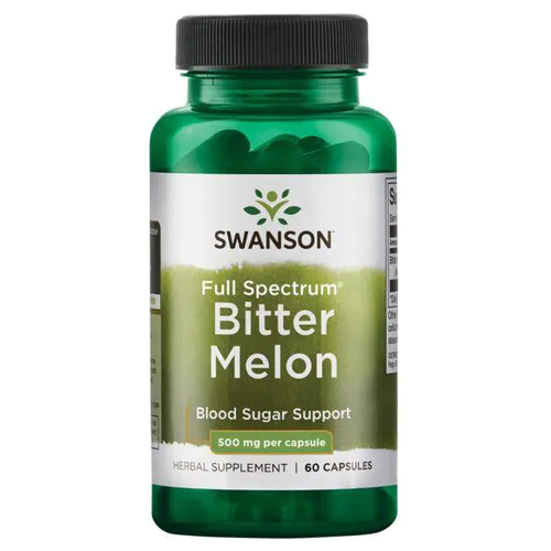 Swanson Full Spectrum Bitter Melon (Горькая дыня полного спектра) 500 мг 60 капсул фото