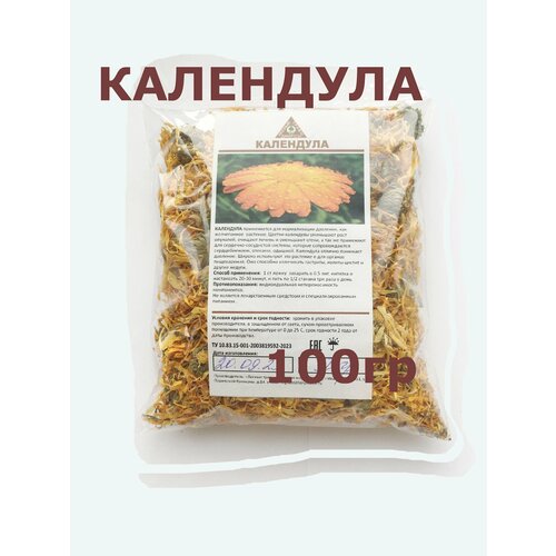 Календула 100 гр. Природный лекарь для печени фото