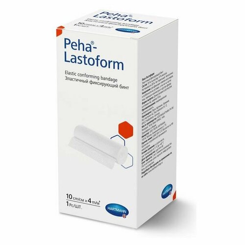 Peha-Lastoform бинт эластичный фиксирующий 10 см х 4 м фото