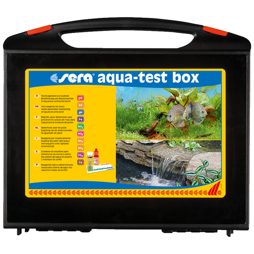 Sera Aqua-test box (Cu) тесты для аквариумной воды, набор фото