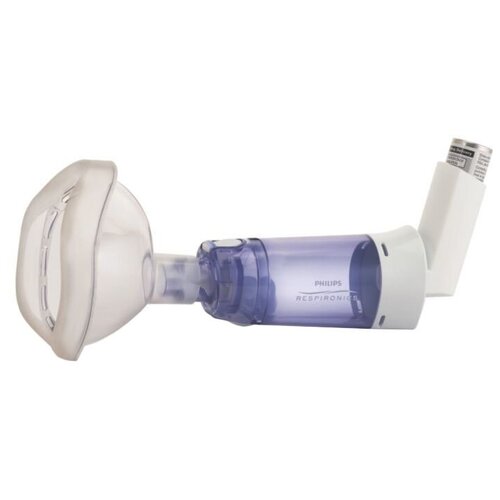 Спейсер Philips Respironics OptiChamber Diamond HH1330/00 (1109060), фиолетовый/белый фото