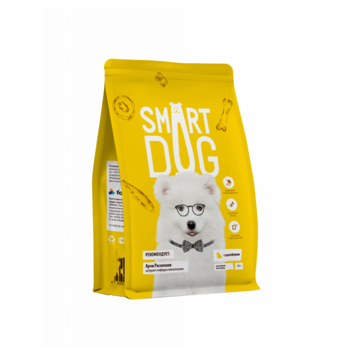 Сухой корм для щенков Smart Dog с цыпленком 1 уп. х 1 шт. х 3000 г фото