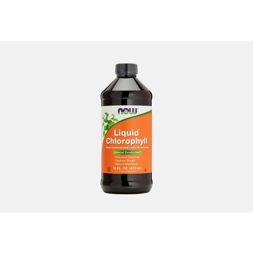 NOW Chlorophyll Liquid, Хлорофилл Жидкий - 473 мл фото