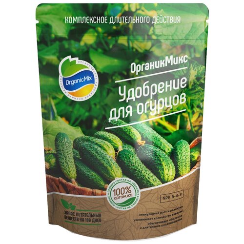 Удобрение Organic Mix для огурцов, 850 г, 1 уп. фото