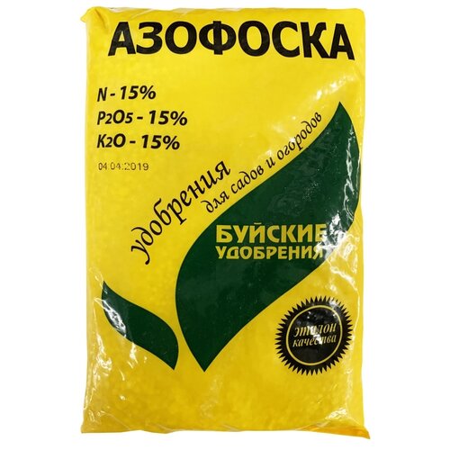 Удобрение Буйские удобрения Азофоска, 0.9 л, 900 г, 1 уп. фото