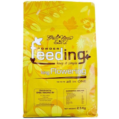 Удобрение для растений Powder Feeding Long Flowering 2500 гр, удобрение на стадию цветения (9 недель и более) фото