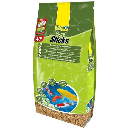 Сухой корм  для  рыб Tetra Pond Sticks, 40 л, 4.2 кг фото