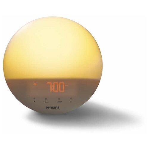 Световой будильник Philips Wake-up Light HF3519/01, белый фото