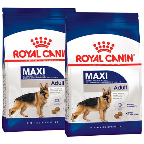 ROYAL CANIN MAXI ADULT для взрослых собак крупных пород (15 + 15 кг) фото