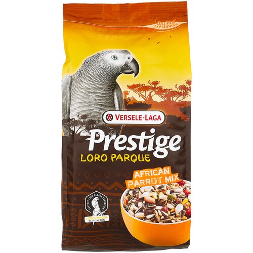 Versele-Laga корм Prestige PREMIUM Loro Parque African Parrot Mix для крупных попугаев, 1кг фото