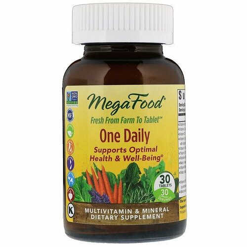 MegaFood One Daily 30 Tablets фото