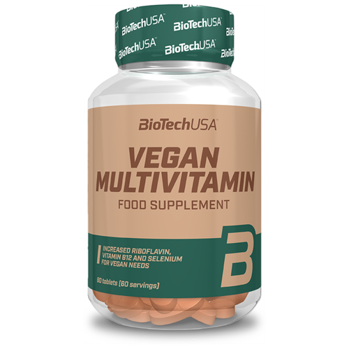 фото BioTechUSA Vegan Multivitamin 60 таб., купить за 1526 руб онлайн