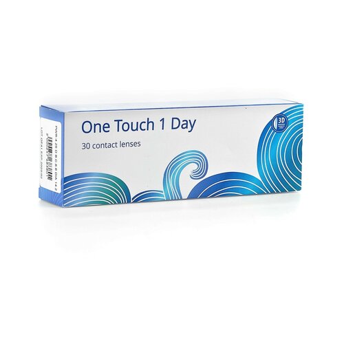 Контактные линзы OKVision One Touch 1 Day, 30 шт., R 8,6, D -1,25, 1 уп. фото