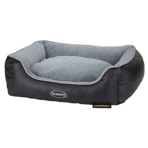 Лежак для собак и кошек Scruffs Chateau Box Bed 60х50х19 см 60 см 50 см серый 19 см фото