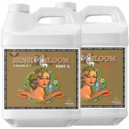 Удобрение Advanced Nutrients Sensi Coco Bloom A+B 500мл на фазу цветения, удобрение для растений фото