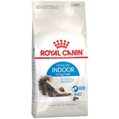 Сухой корм для длинношерстных кошек, живущих в помещении Royal Canin Indoor Long Hair 2 шт. х 2000 г фото