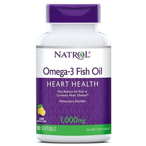 Omega-3 Fish Oil капс., 1000 мг, 320 г, 150 шт., лимон фото