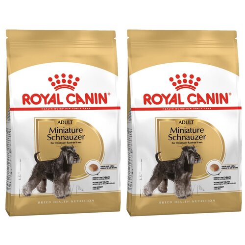 Сухой корм для собак Royal Canin цвергшнауцер 1 уп. х 2 шт. х 3000 г фото