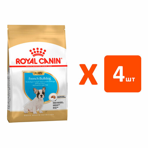 ROYAL CANIN FRENCH BULLDOG PUPPY для щенков французский бульдог (3 кг х 4 шт) фото