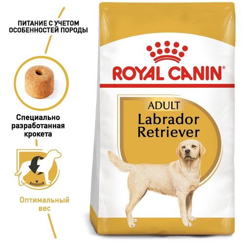 Сухой корм для собак Royal Canin Лабрадор Ретривер 1 уп. х 2 шт. х 12000 г (для средних и крупных пород) фото