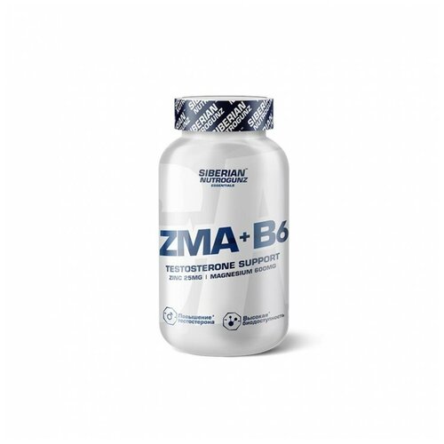 Комплекс ZMA + B6 Nutrimix 60 капсул, повышение тестостерона, либидо и гормона роста фото