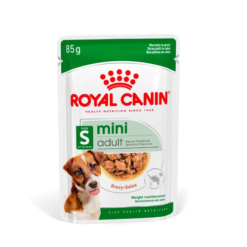 Влажный корм Royal Canin MINI ADULT для взрослых собак мелких пород 85 г фото