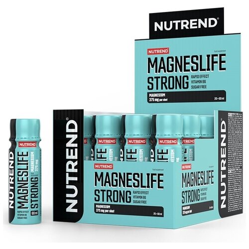 Магний NUTREND MagnesLife Strong 20 х 60 мл, Нейтральный фото