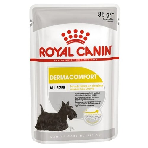 Влажный корм для собак Royal Canin Dermacomfort для здоровья кожи и шерсти фото