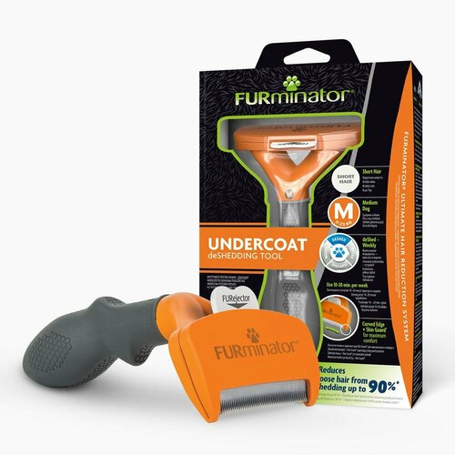 Фурминатор для собак средних короткошерстных пород, FURminator Dog Undercoat M Short Hair 12 YA фото