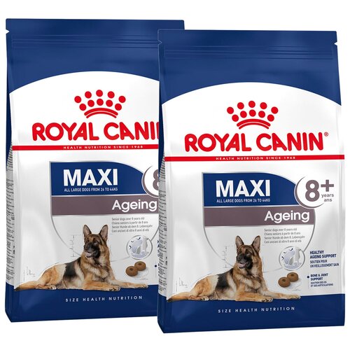 Сухой корм ROYAL CANIN MAXI AGEING 8+ для пожилых собак крупных пород старше 8 лет (15 + 15 кг) фото