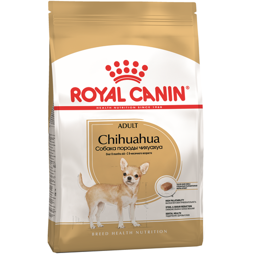 Сухой корм для собак для ухода за зубами Royal Canin Chihuahua Adult 1 уп. х 2 шт. х 3000 г фото