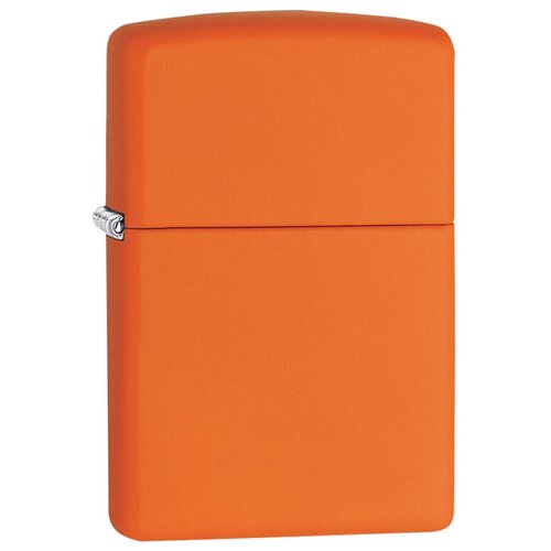 Zippo Classic зажигалка бензиновая Orange Matte 56.7 г фото