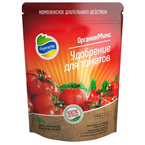 Удобрение Organic Mix для томатов, 0.85 л, 850 г, 1 уп. фото