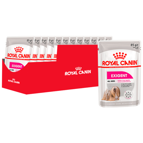 корм для собак Royal Canin Exigent Care 1 уп. х 12 шт. х 85 г фото