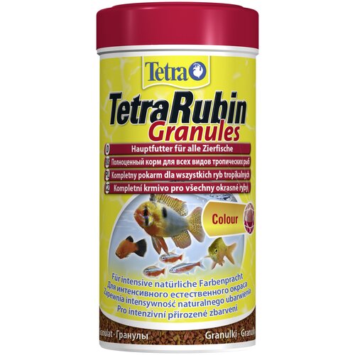 Сухой корм  для  рыб, ракообразных Tetra TetraRubin Granules, 250 мл, 100 г фото