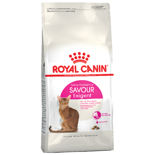 Сухой корм для кошек Royal Canin Savour Exigent, для привередливых 2 уп. х 2 шт. х 400 г (кусочки в соусе) фото