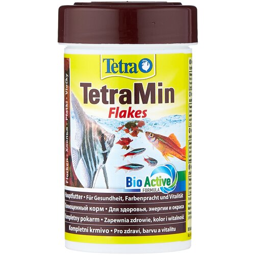 Сухой корм  для  рыб, рептилий, ракообразных Tetra TetraMin flakes, 100 мл, 20 г фото