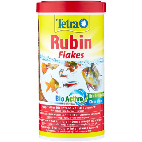 Сухой корм  для  рыб Tetra TetraRubin Flakes, 1 л, 200 г фото