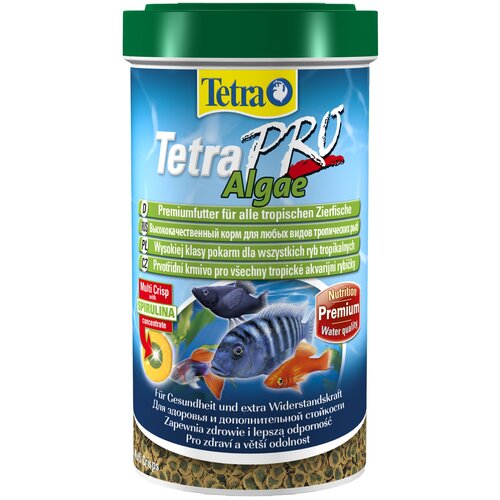 Сухой корм  для  рыб Tetra TetraPro Algae, 500 мл, 95 г фото